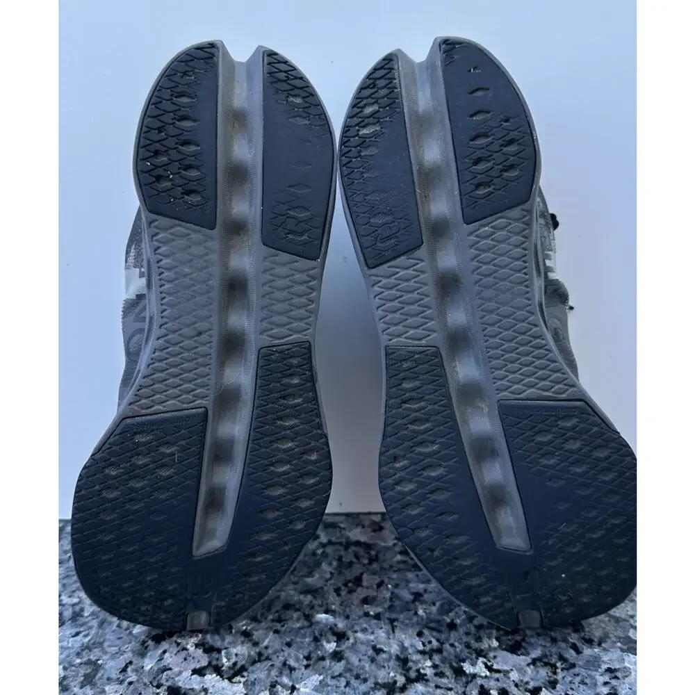 On Running Shoes Womens 8.5 Cloudsurfer Next Sneakers Gray Black Fabric Low Top